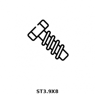 ВИНТ ST3.9X8   3255A-2B  97