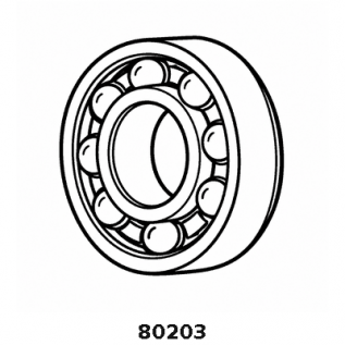 Подшипник 80203   BS14  34