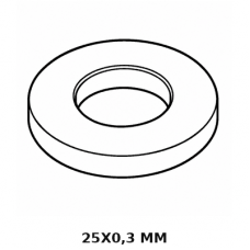 ШАЙБА 25 X 0,3 ММ 22139HL 227 ШАЙБА 25 X 0,3 ММ 22139HL 227