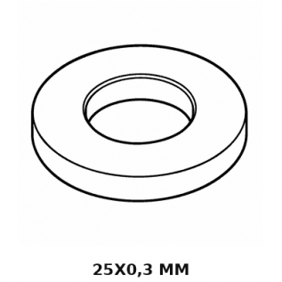 ШАЙБА 25 X 0,3 ММ   22139HL  227