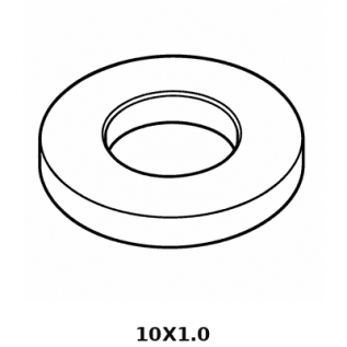 ШАЙБА 5.2-10X1.0   LSHEARTECIIPP8  31