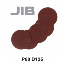 Диски самосцепляющиеся Premium P60 D125 для шлифовальных станков JIB MM493B. 5 штук