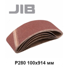 Лента шлифовальная Premium P280 100х914 мм для станков JIB MM491G/JIB BD4800. Комплект 5 штук