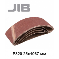Лента шлифовальная Premium P320 25х1067 мм. Комплект 5 штук