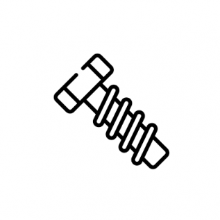 БОЛТ M8-1.25X35 22102#72 для JIB 22102